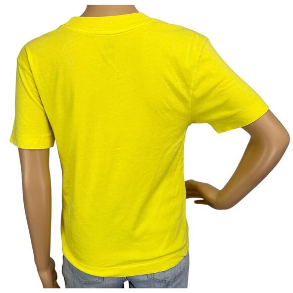 2/$15 Vans Off The Wall Yellow T-Shirt Logo Short Sleeve Womens Size S - Picture 5 of 12
